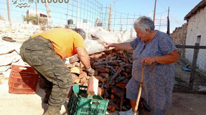 Ο Δήμος Γαύδου μοιράζει καυσόξυλα σε όλους τους κατοίκους  της ακριτικής νήσου