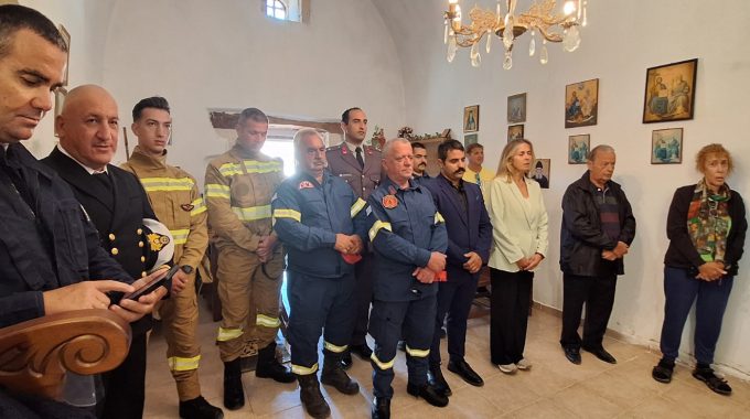 ΦΩΤΟ | Ο εορτασμός της εθνικής επετείου του ΟΧΙ στην Γαύδο